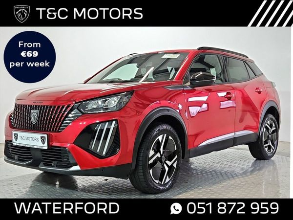 Peugeot 2008 MPV, Petrol, 2024, Red