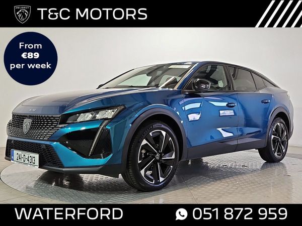 Peugeot 408 Hatchback, Petrol, 2024, Blue