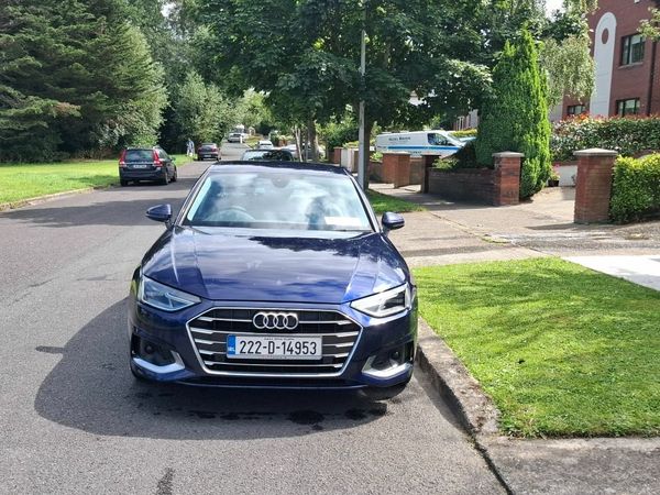 Audi A4 Saloon, Diesel, 2022, Blue