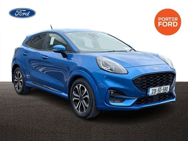Ford Puma MPV, Petrol Hybrid, 2023, Blue
