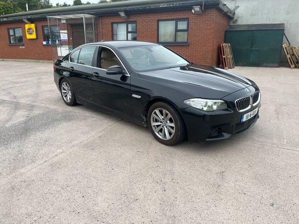 BMW 5-Series Saloon, Diesel, 2016, Black