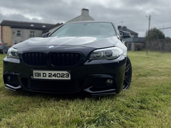 BMW 5-Series Saloon, Diesel, 2013, Black