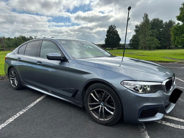 BMW 5-Series Saloon, Diesel, 2019, Blue