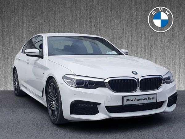 BMW 5-Series Saloon, Diesel, 2019, White