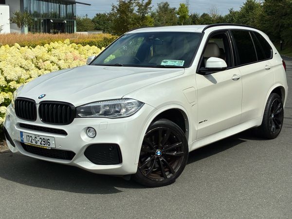 BMW X5 SUV, Petrol Plug-in Hybrid, 2017, White