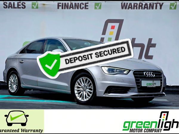 Audi A3 Saloon, Petrol, 2015, Silver