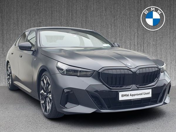 BMW 5-Series Saloon, Petrol Plug-in Hybrid, 2024, Grey