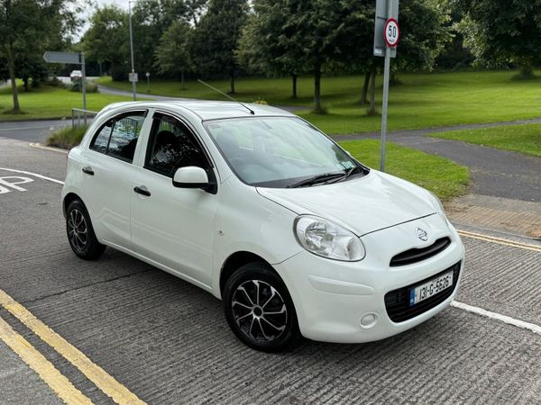 Nissan March Hatchback, Petrol, 2013, White