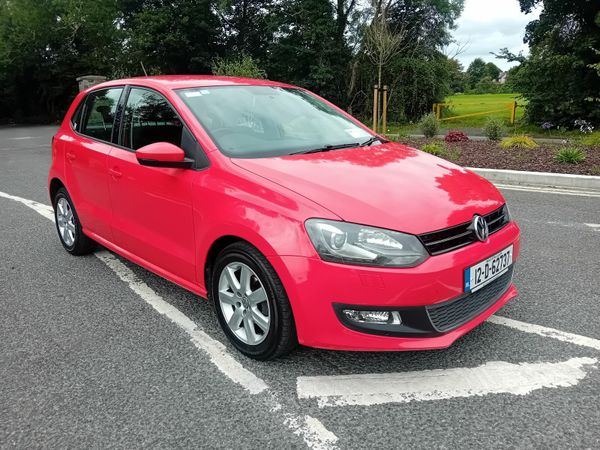 Volkswagen Polo Hatchback, Petrol, 2012, Red