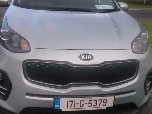 Kia Sportage SUV, Diesel, 2017, Silver