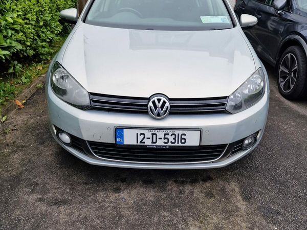 Volkswagen Golf Estate, Diesel, 2012, Silver
