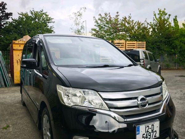 Nissan Serena MPV, Petrol Hybrid, 2012, Black