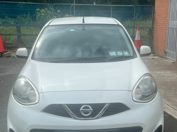 Nissan March Hatchback, Petrol, 2016, White