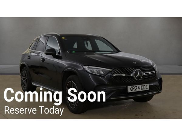 Mercedes-Benz GLC SUV, Petrol Plug-in Hybrid, 2024, Black
