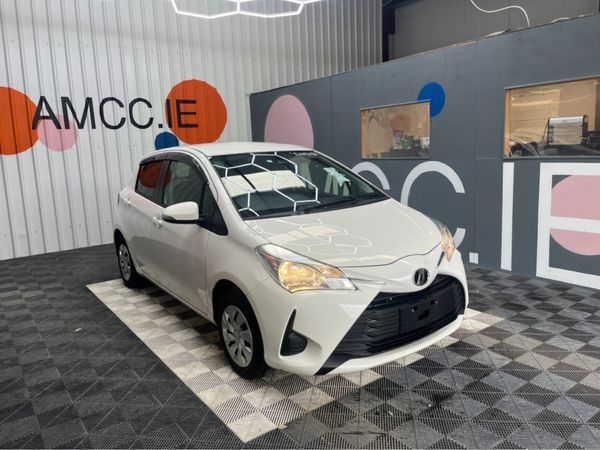 Toyota Vitz Hatchback, Petrol, 2019, White