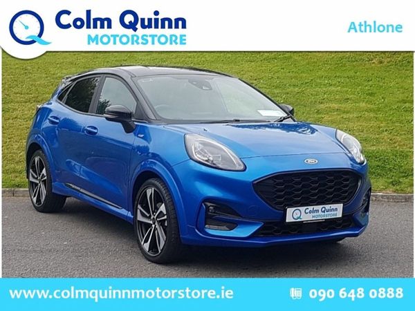 Ford Puma MPV, Petrol Hybrid, 2022, Blue