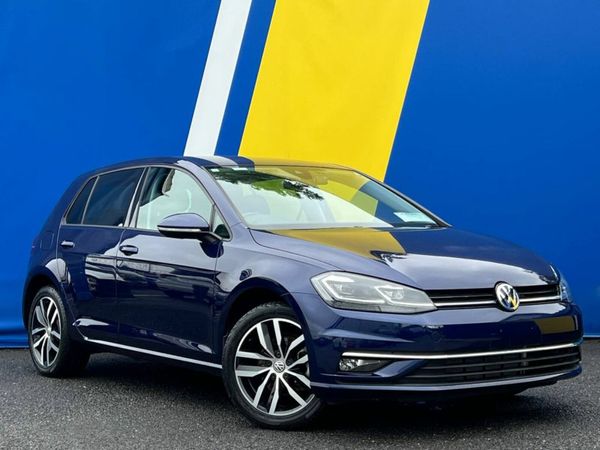 Volkswagen Golf Hatchback, Petrol, 2019, Blue