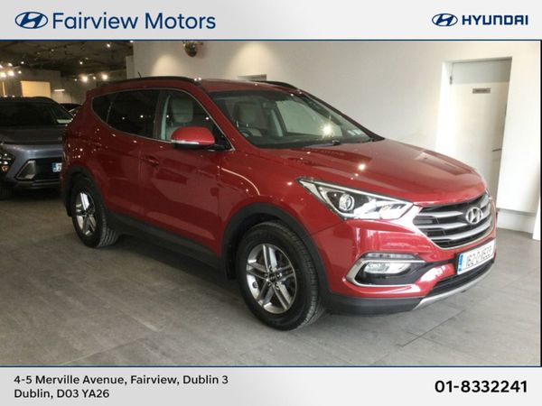 Hyundai Santa Fe SUV, Diesel, 2016, Red