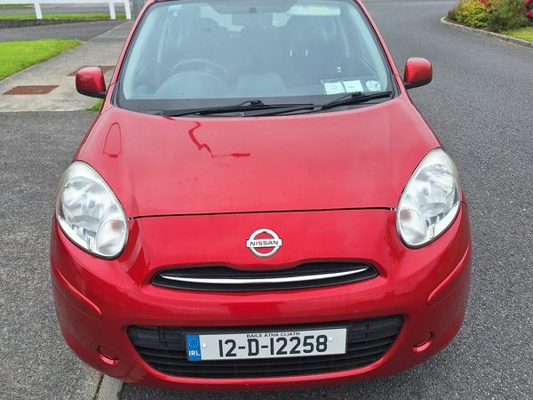 Nissan Micra Hatchback, Petrol, 2012, Red