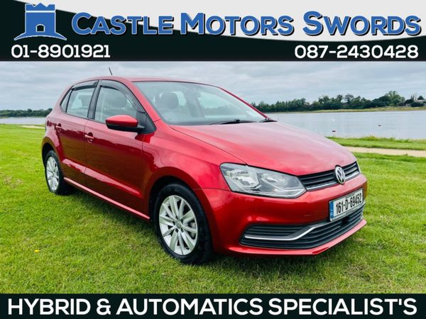 Volkswagen Polo Hatchback, Petrol, 2016, Red