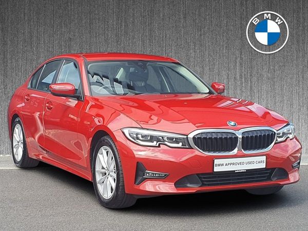 BMW 3-Series Saloon, Petrol, 2022, Red