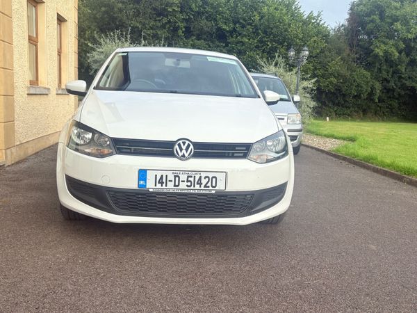 Volkswagen Polo Hatchback, Petrol, 2014, White