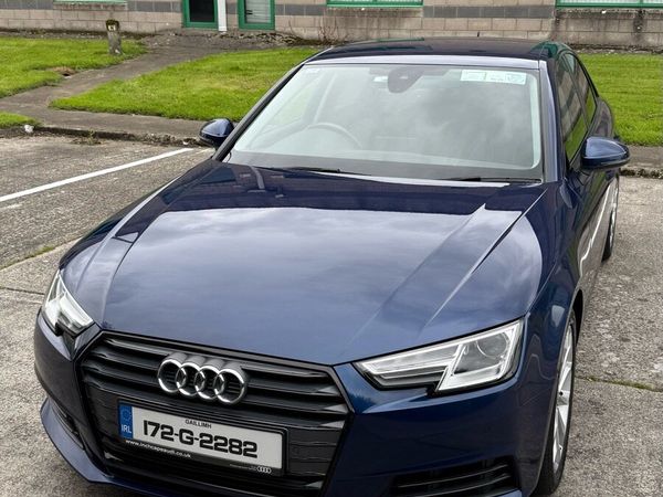 Audi A4 Saloon, Diesel, 2017, Blue