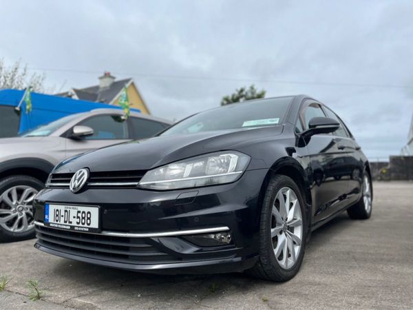 Volkswagen Golf Hatchback, Diesel, 2018, Black