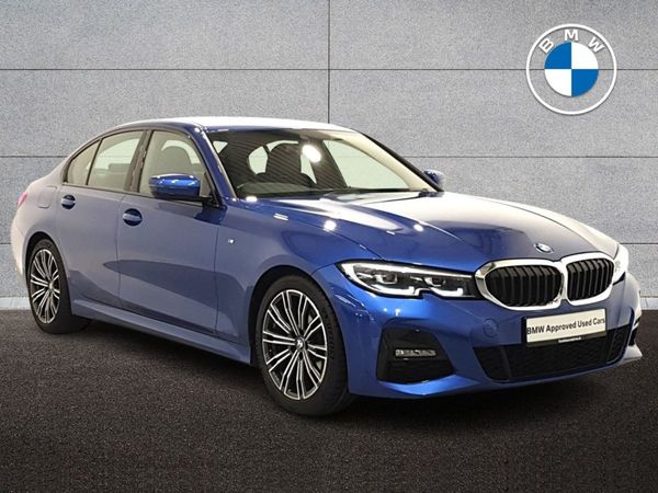 BMW 3-Series Saloon, Petrol, 2020, Blue