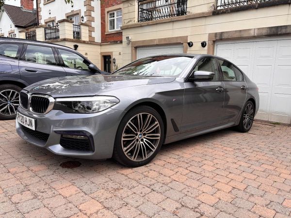 BMW 5-Series Saloon, Diesel, 2020, Blue