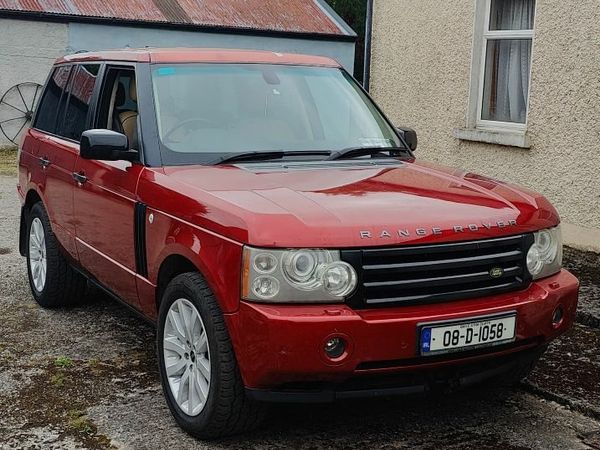 Land Rover Range Rover SUV, Diesel, 2008, Red