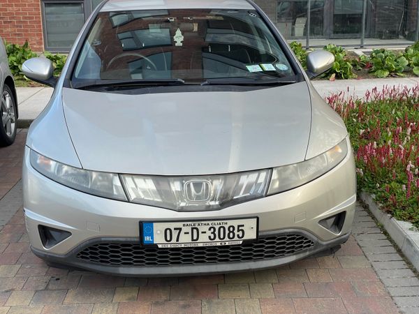Honda Civic Hatchback, Petrol, 2007, Silver