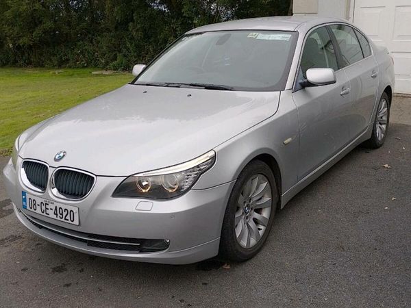 BMW 5-Series Saloon, Diesel, 2008, Silver