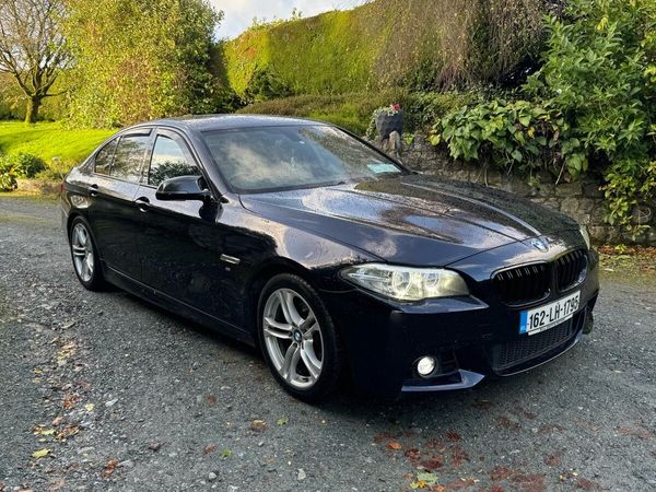 BMW 5-Series Saloon, Diesel, 2016, Black