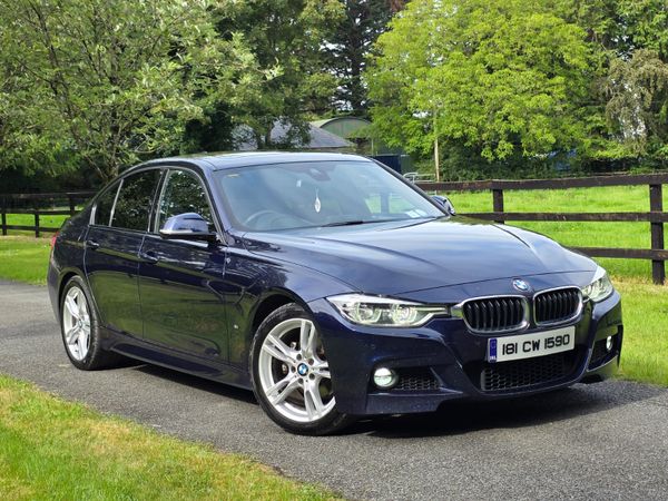 BMW 3-Series Saloon, Petrol Plug-in Hybrid, 2018, Navy
