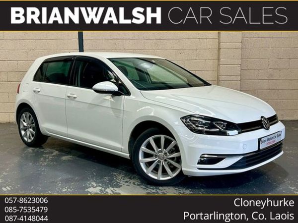 Volkswagen Golf Hatchback, Petrol, 2018, White