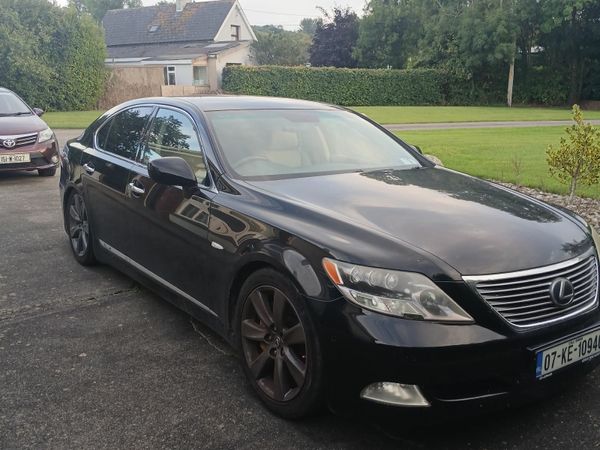 Lexus LS Saloon, Petrol Hybrid, 2007, Black