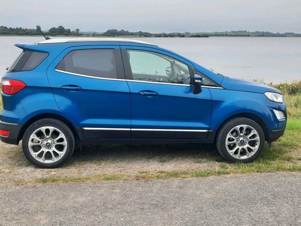 Ford EcoSport SUV, Petrol, 2020, Blue