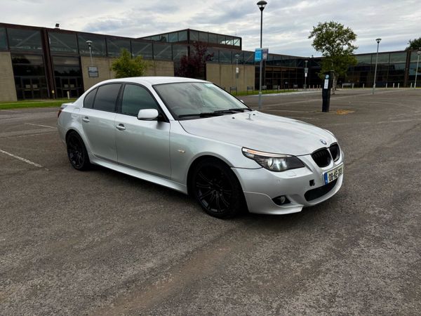 BMW 5-Series Saloon, Diesel, 2008, Silver