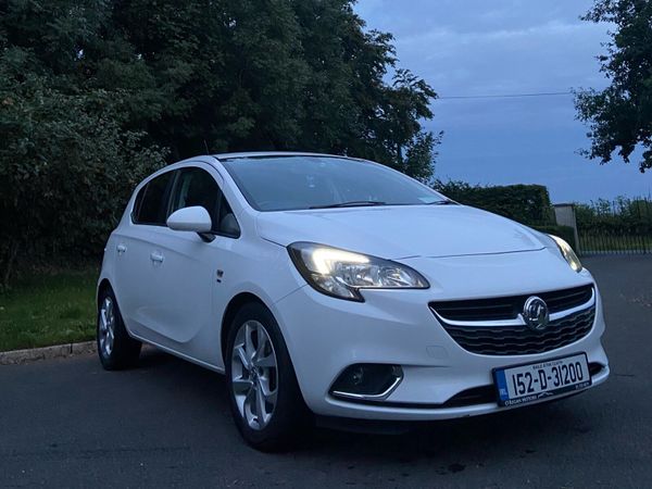 Vauxhall Corsa Hatchback, Petrol, 2015, White