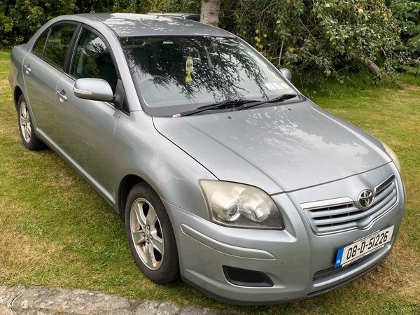 Toyota Avensis Saloon, Petrol, 2008, Grey