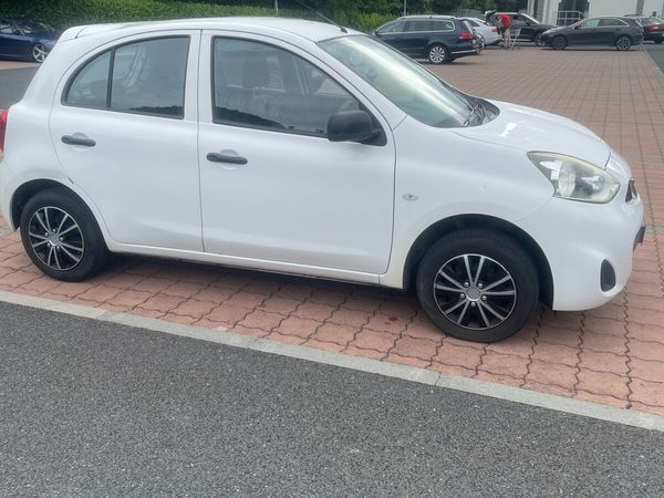 Nissan Micra Hatchback, Petrol, 2015, White