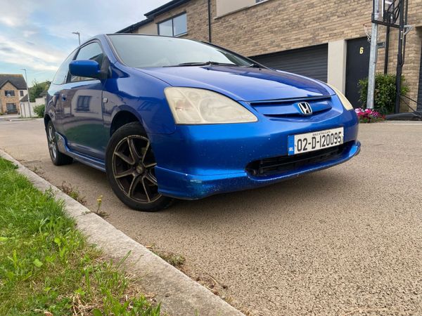 Honda Civic Hatchback, Petrol, 2002, Blue