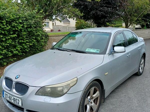 BMW 5-Series Saloon, Diesel, 2007, Silver