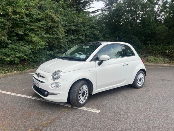 Fiat 500 Hatchback, Petrol, 2015, White