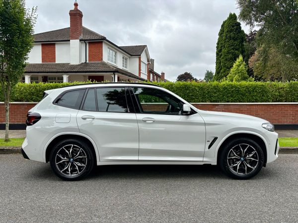 BMW X3 SUV, Petrol Plug-in Hybrid, 2024, White