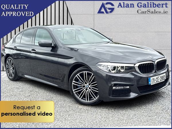 BMW 5-Series Saloon, Petrol, 2017, Grey