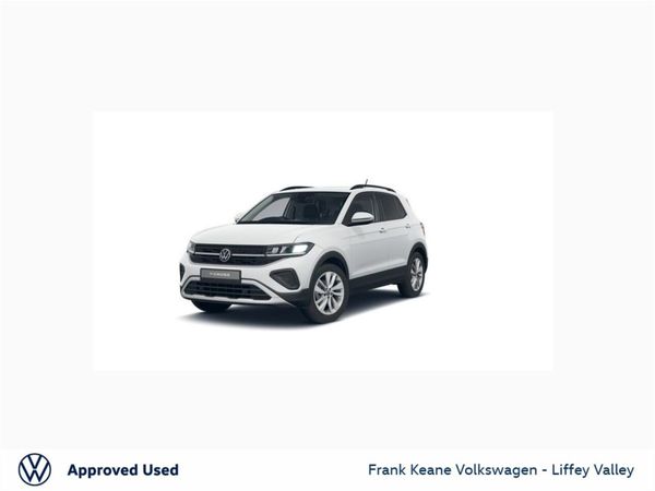 Volkswagen T-Cross Hatchback, Petrol, 2025, White