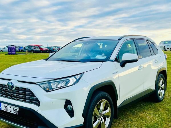 Toyota RAV4 SUV, Petrol Hybrid, 2020, White