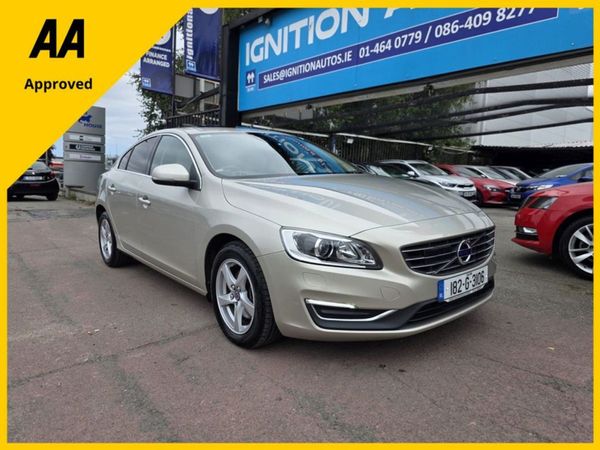 Volvo S60 Saloon, Diesel, 2018, Gold